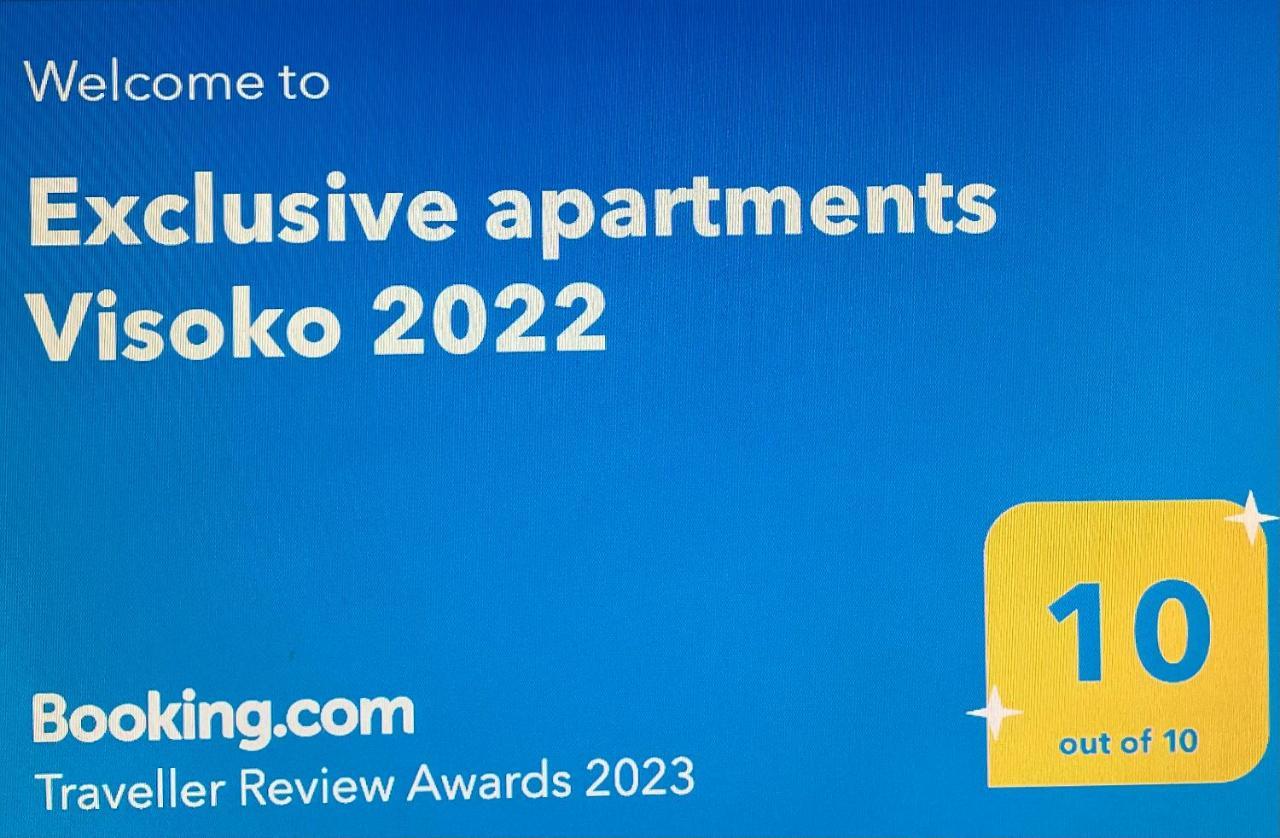 Exclusive Apartments Visoko 2022 エクステリア 写真